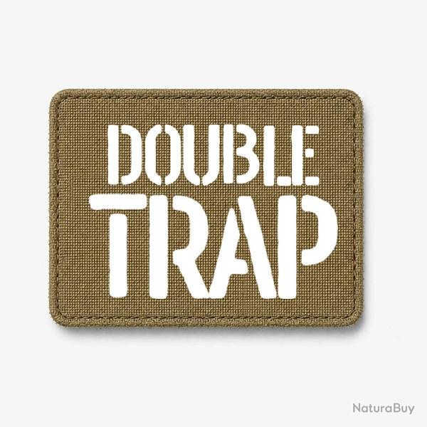 Patch Double Trap - Coyote / Blanc