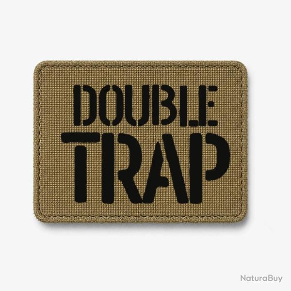 Patch Double Trap - Coyote / Noir