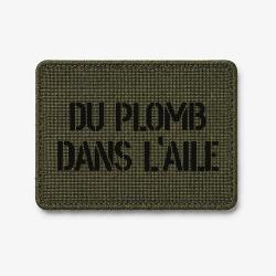 Patch Du Plomb dans l'aile - Olive / Noir