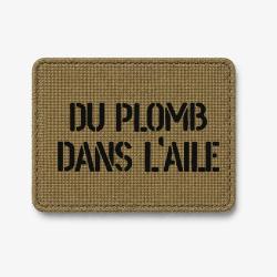 Patch Du Plomb dans l'aile - Coyote / Noir