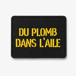 Patch Du Plomb dans l'aile - Noir / Jaune
