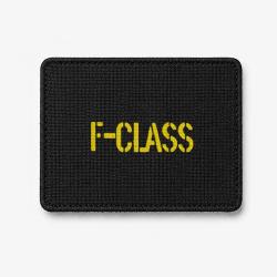 Patch F-Class - Noir / Jaune