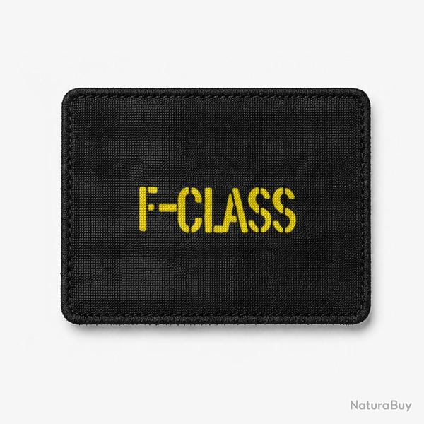 Patch F-Class - Noir / Jaune