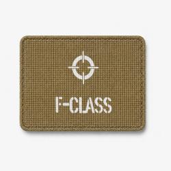 Patch F-Class Cible - Coyote / Blanc
