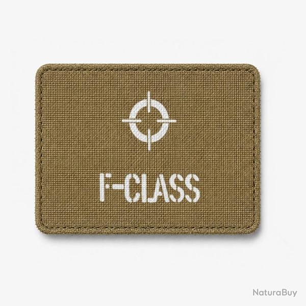 Patch F-Class Cible - Coyote / Blanc