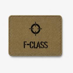 Patch F-Class Cible - Coyote / Noir