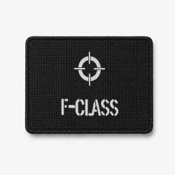 Patch F-Class Cible - Noir / Blanc