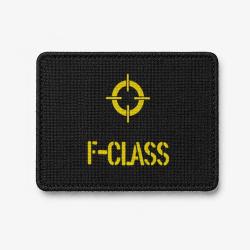 Patch F-Class Cible - Noir / Jaune