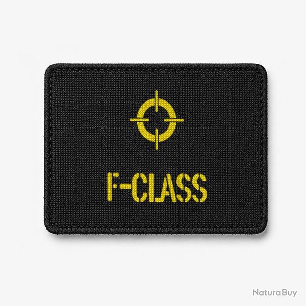 Patch F-Class Cible - Noir / Jaune