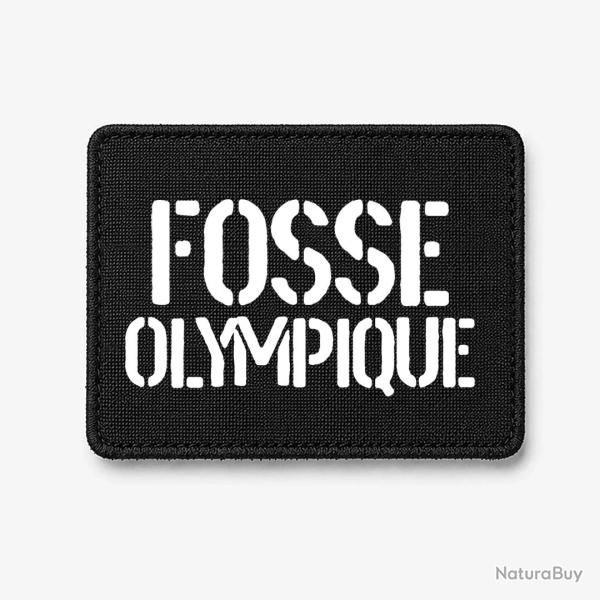 Patch Fosse Olympique - Noir / Blanc