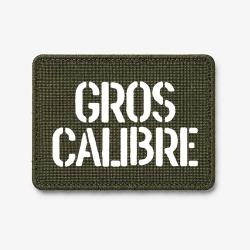 Patch Gros Calibre - Olive / Blanc