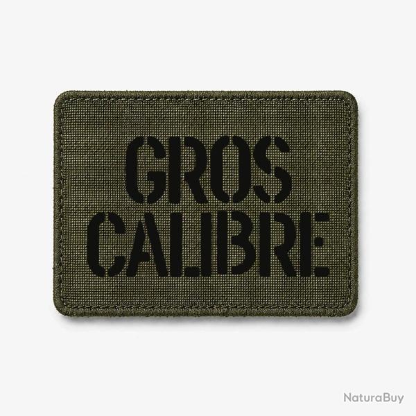 Patch Gros Calibre - Olive / Noir