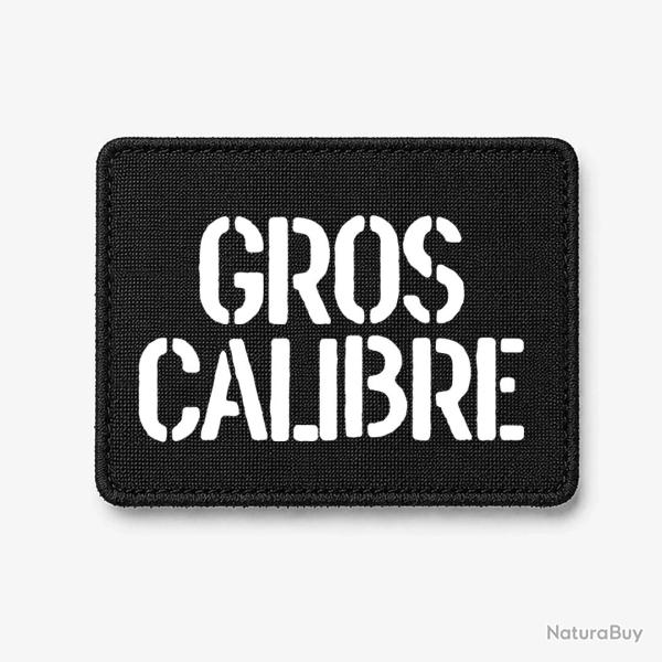 Patch Gros Calibre - Noir / Blanc