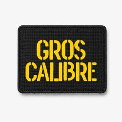 Patch Gros Calibre - Noir / Jaune