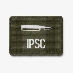 Patch IPSC - Olive / Blanc