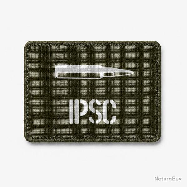 Patch IPSC - Olive / Blanc