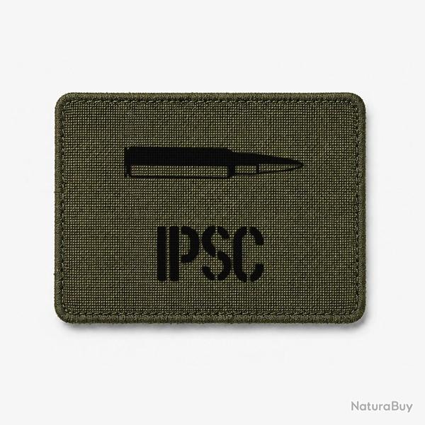 Patch IPSC - Olive / Noir