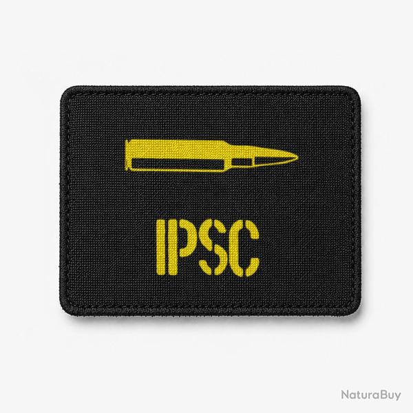 Patch IPSC - Noir / Jaune