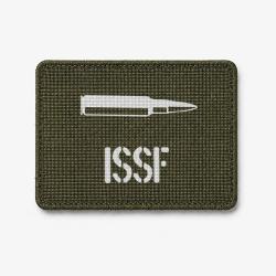 Patch ISSF Cartouche - Olive / Blanc