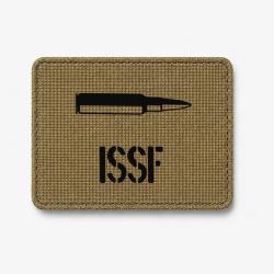 Patch ISSF Cartouche - Coyote / Noir