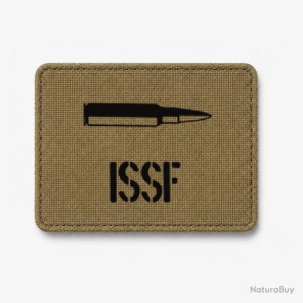 Patch ISSF Cartouche - Coyote / Noir