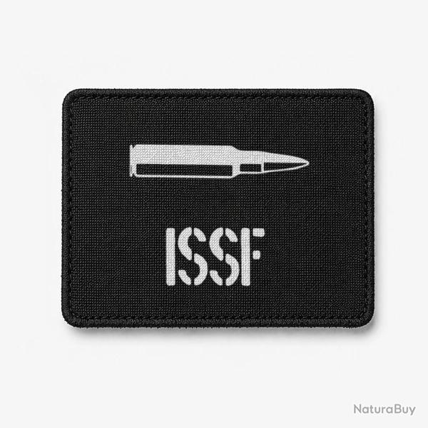 Patch ISSF Cartouche - Noir / Blanc