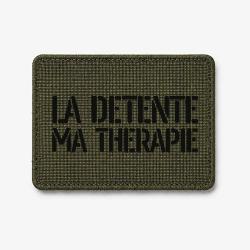 Patch La D&eacute;tente, Ma Th&eacute;rapie - Olive / Noir