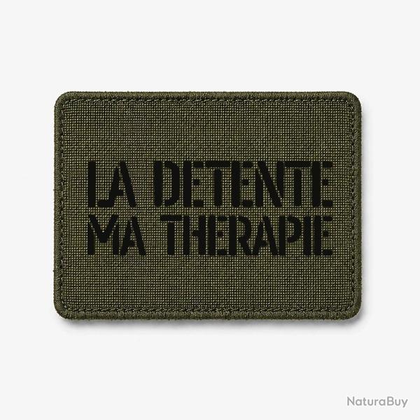 Patch La D�tente, Ma Th�rapie - Olive / Noir