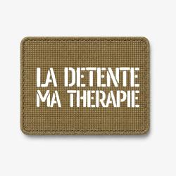 Patch La D&eacute;tente, Ma Th&eacute;rapie - Coyote / Blanc