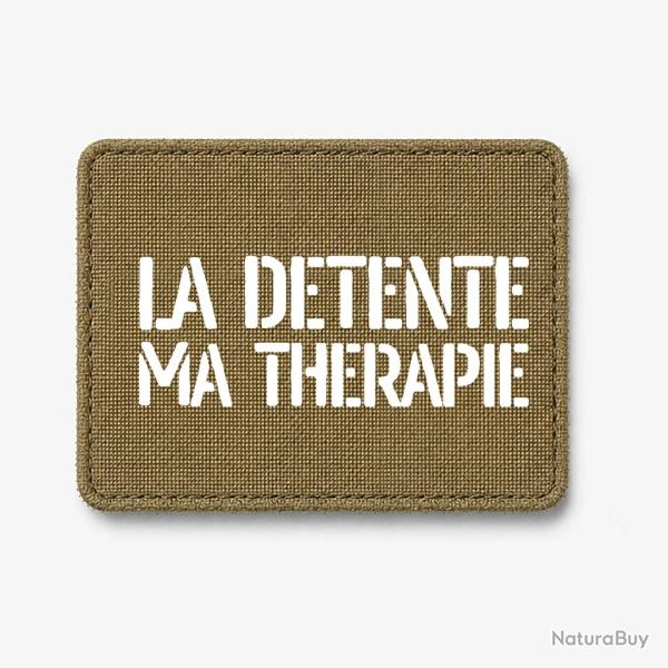 Patch La D�tente, Ma Th�rapie - Coyote / Blanc