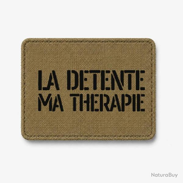 Patch La D�tente, Ma Th�rapie - Coyote / Noir
