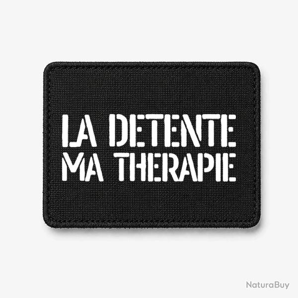 Patch La D�tente, Ma Th�rapie - Noir / Blanc
