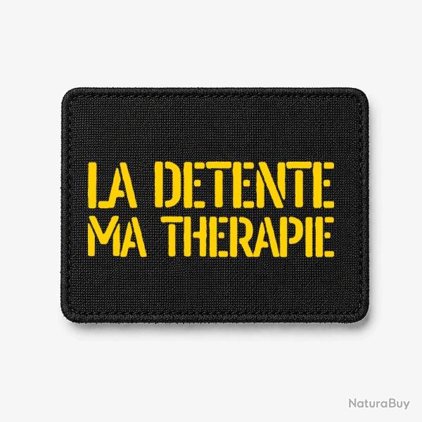 Patch La D�tente, Ma Th�rapie - Noir / Jaune