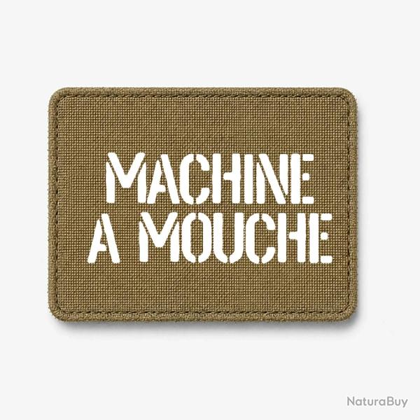 Patch Machine � mouche - Coyote / Blanc