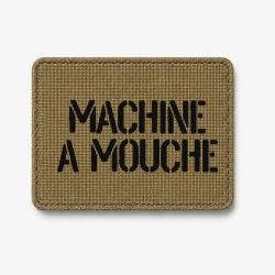 Patch Machine &agrave; mouche - Coyote / Noir