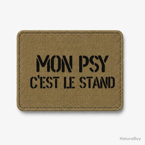 Patch Mon Psy c'est le Stand - Coyote / Noir