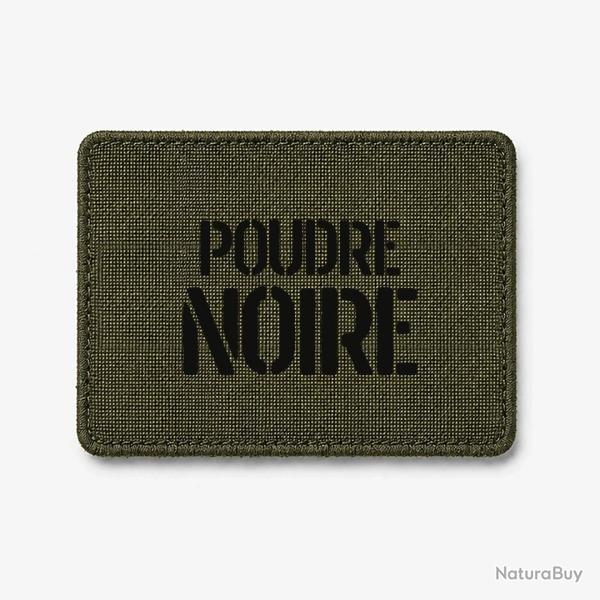 Patch Poudre Noire - Olive / Noir