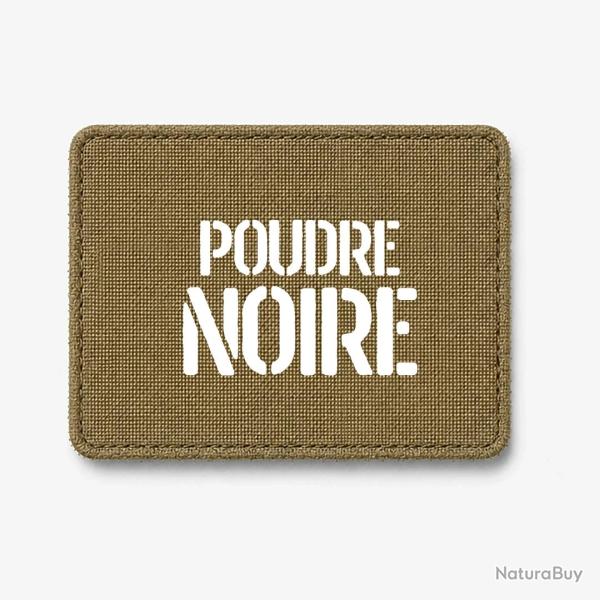 Patch Poudre Noire - Coyote / Blanc