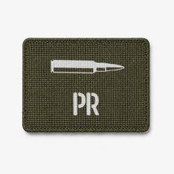 Patch PR - Olive / Blanc