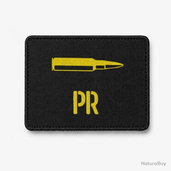 Patch PR - Noir / Jaune