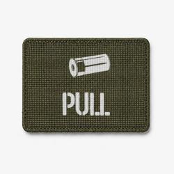 Patch Pull - Olive / Blanc