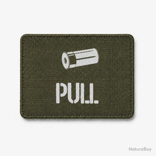 Patch Pull - Olive / Blanc