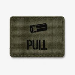 Patch Pull - Olive / Noir