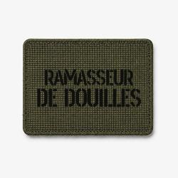Patch Ramasseur de Douilles - Olive / Noir