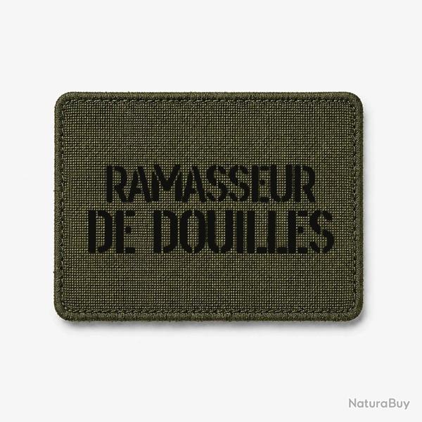 Patch Ramasseur de Douilles - Olive / Noir
