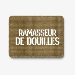 Patch Ramasseur de Douilles - Coyote / Blanc