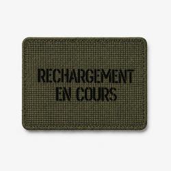 Patch Rechargement en cours - Olive / Noir