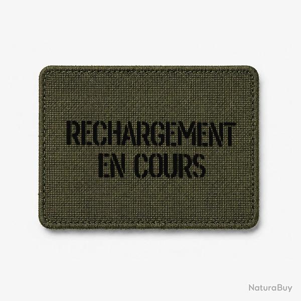 Patch Rechargement en cours - Olive / Noir