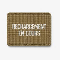 Patch Rechargement en cours - Coyote / Blanc