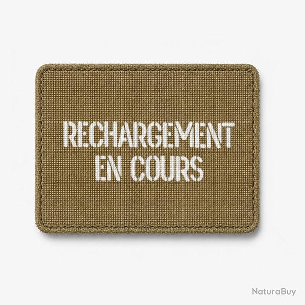Patch Rechargement en cours - Coyote / Blanc